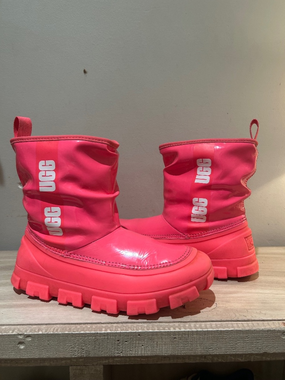 UGG Classic Brellah Mini Boot Super Coral